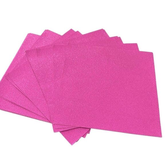 Violet Glitter Cardstock – 12x12 Craft Paper by Best Creation (14 Sheets) - Picture 8 of 8